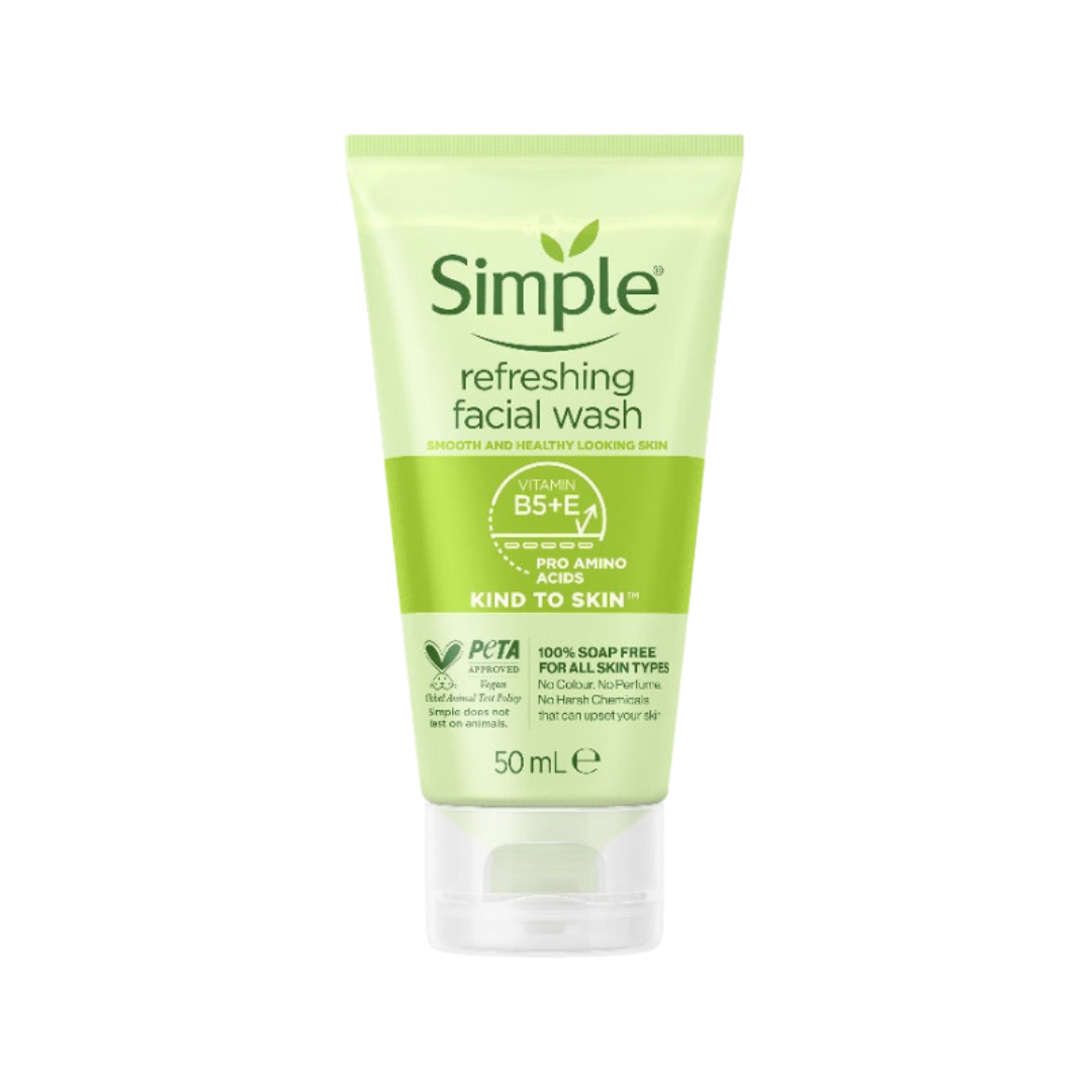 Simple Kind To Skin Refreshing Facial Wash Gel | سمبل غسول جيل منعش للوجه