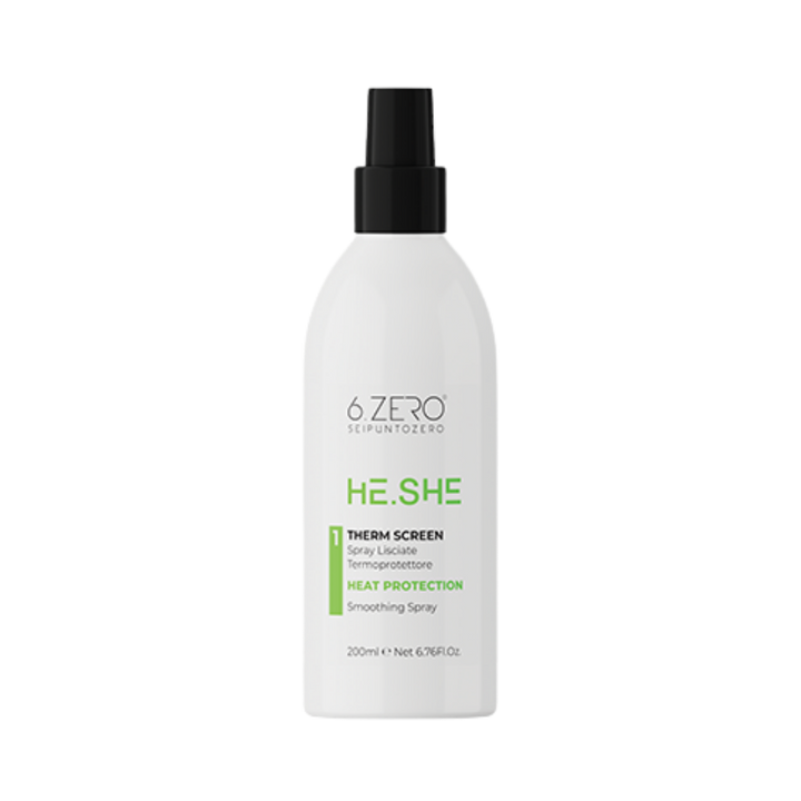 6. Zero Therm Screen Spray Lisciante Termopotettore - 200ml | 6.زيرو بخاخ للشعر يحمي من الحرارة - 200 مل