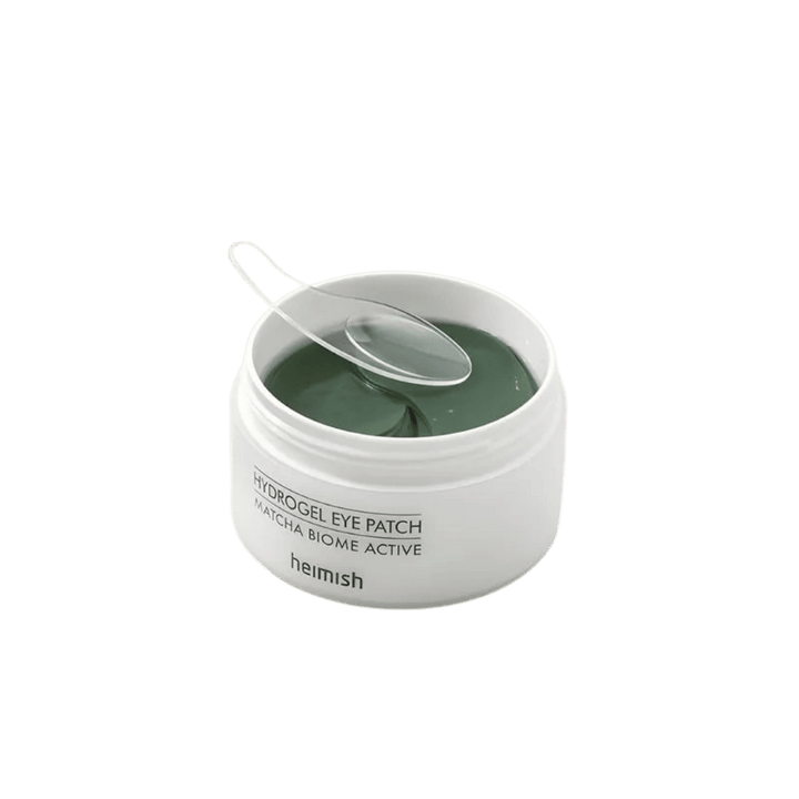 Heimish Matcha Biome Hydrogel Eye Patch - 60 Stück | هيميش لصاقات تحت العين لتحفيز الكولاجين - 60 رقعة