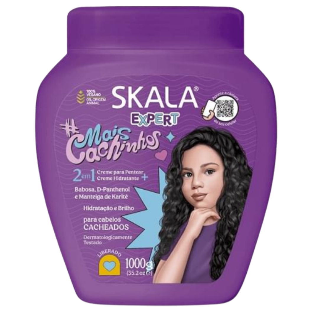 Skala Mais Cachinhos Kids Treatment 2 In 1 - 1000g |  سكالا ماسك العلاجي للأطفال 2 ب1 - 1000 غرام