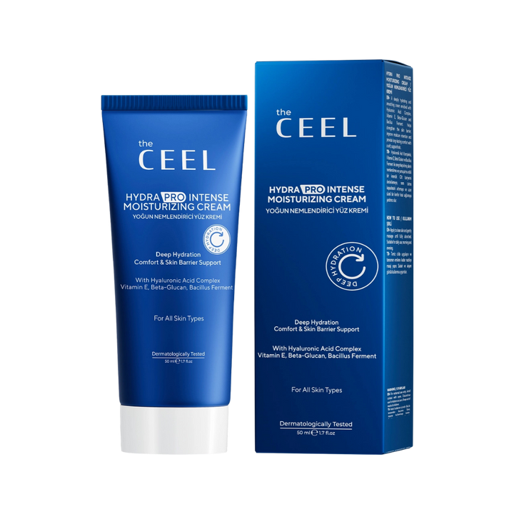 the CEEL Hydra Pro Intense Moisturizing Cream - 50ml |  سيل كريم مرطب مكثف - 50مل
