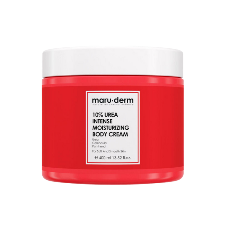 maru.derm %10 Urea Intense Moisturizing Body Cream - 400ml | مارو.ديرم كريم الترطيب العميق للجسن باليوريا 10% - 400 مل