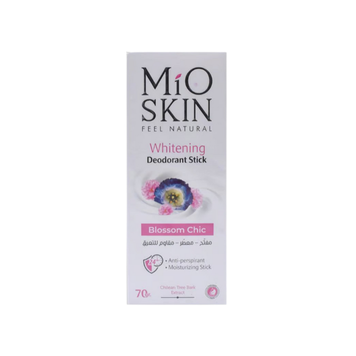 MIO SKIN Whitening Deodorant Stick Anti- Perspirant Moisturizing - 70gr| ميو سكين مزيل تعرق -70 غرام