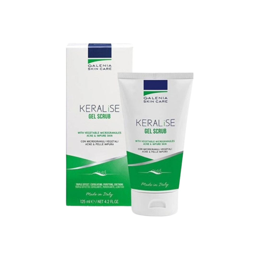Galenia Keralise Gel Scrub - 125ml | غالينيا جيل مقشر للوحه  - 125 مل