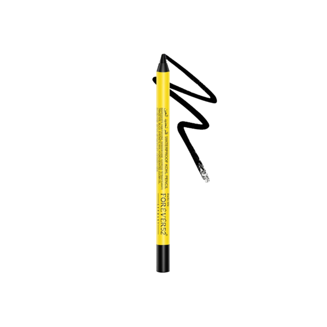 FOR EVER52 Waterproof Eyeliner Pencil-WKP100 - 1.2g | فوريفر52 قلم كحل مقاوم للماء - 1.2 غرام