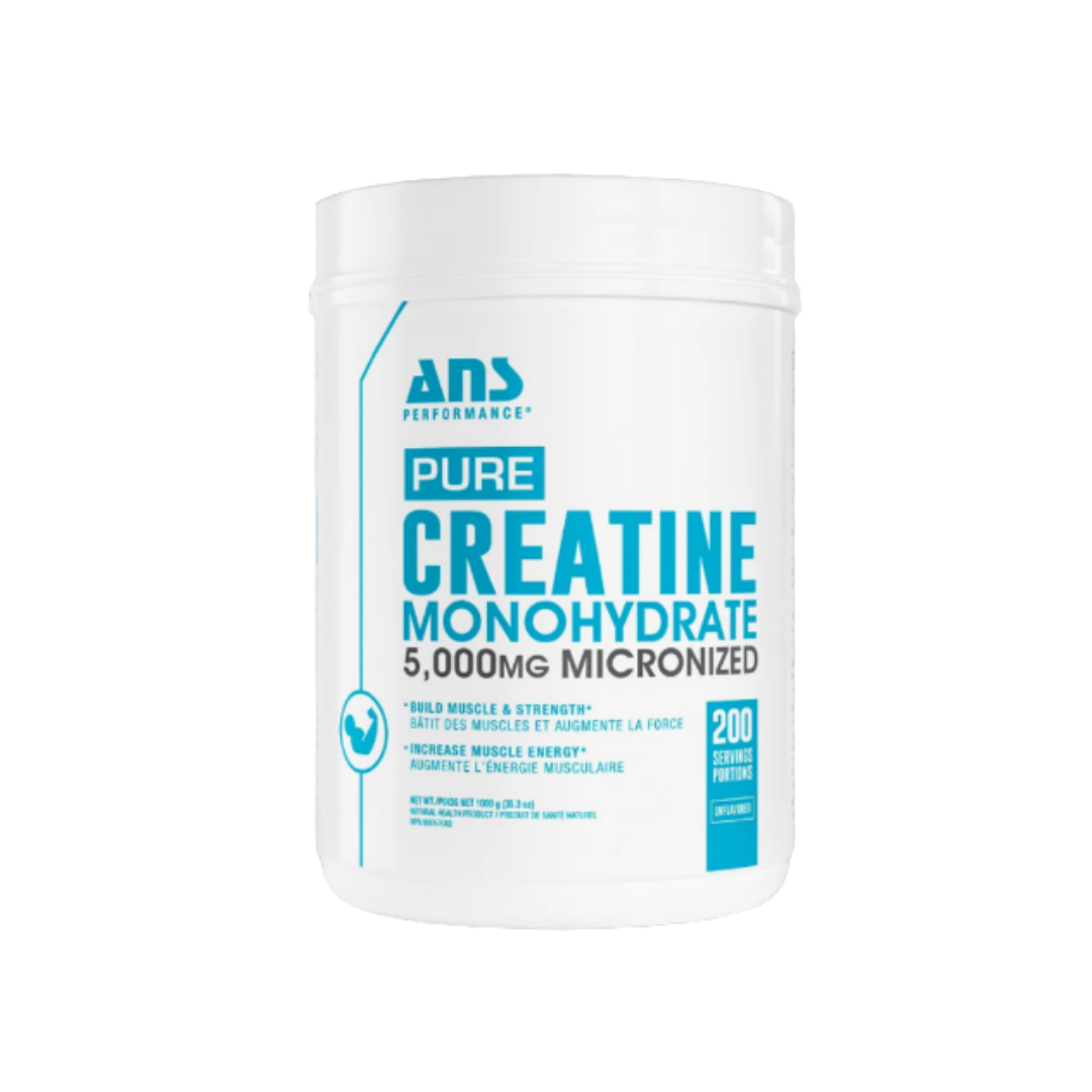ANS Pure Creatine Monohydrate 5000mg Micronized - 60 Servings Portions - 300g| ايه ان اس مكمل كيراتين مونوهيدرات 5000 مغ - 300 غرام
