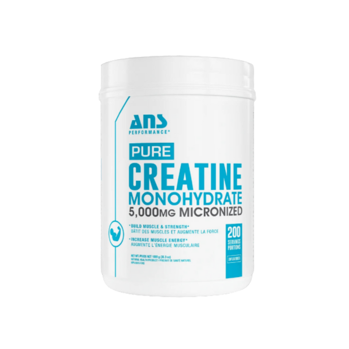 ANS Pure Creatine Monohydrate 5000mg Micronized - 60 Servings Portions - 300g| ايه ان اس مكمل كيراتين مونوهيدرات 5000 مغ - 300 غرام