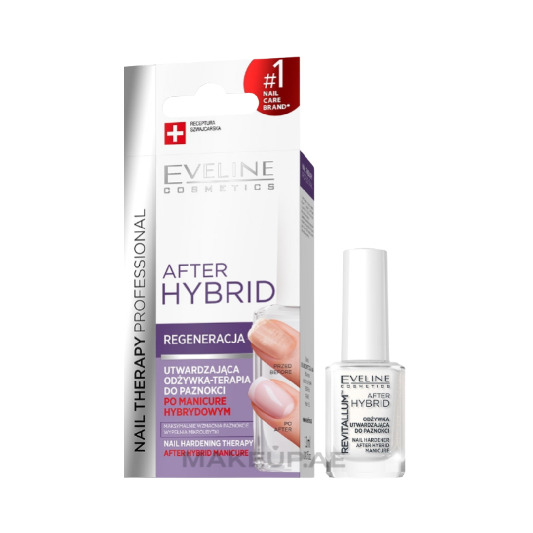 EVELINE After Hybrid Regneracja - 12ml | ايفلين مقوي أظافر - 12 مل