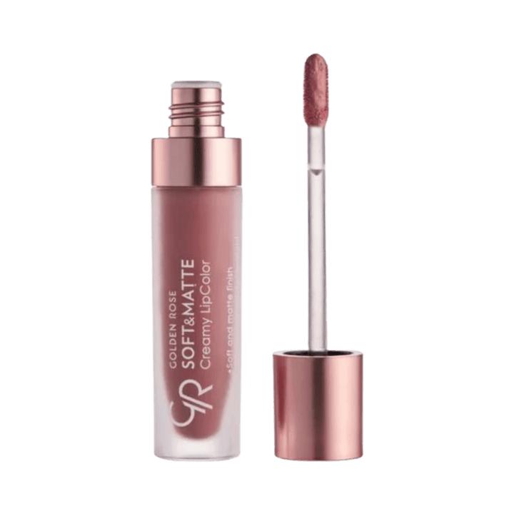 Golden rose Soft & Matte Creamy Lip - 5.5ml | كولدن روز أحمر شفاه كريمي وغير لامع - 5.5 مل