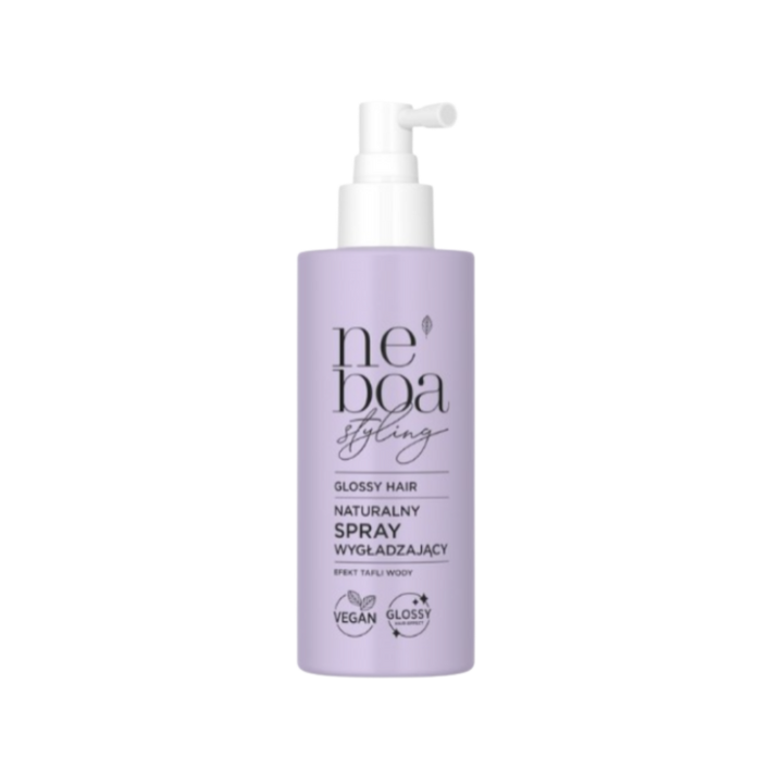 Neboa Glossy Hair Smoothing Hair Spray - 175 ml | نيبوا بخاخ طبيعي لتنعيم الشعر ولمعانه - 175 مل