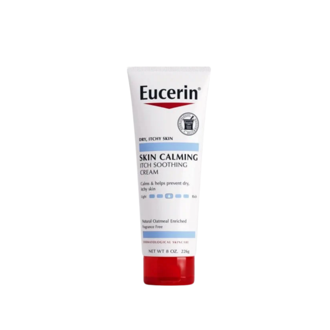 Eucerin Skin Calming Itch Soothing Cream for Dry Itchy Skin - 396g | يوسيرين كريم مرطب للبشرة الجافة - 396 غ
