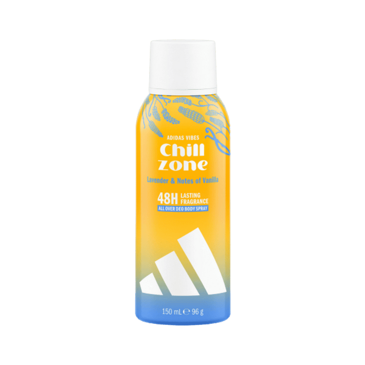 Adidas Vibes Chill Zone Deo Body Spray - 150ml | أديداس فايبس تشيل زون بخاخ مزيل رائحة للجسم - 150 مل
