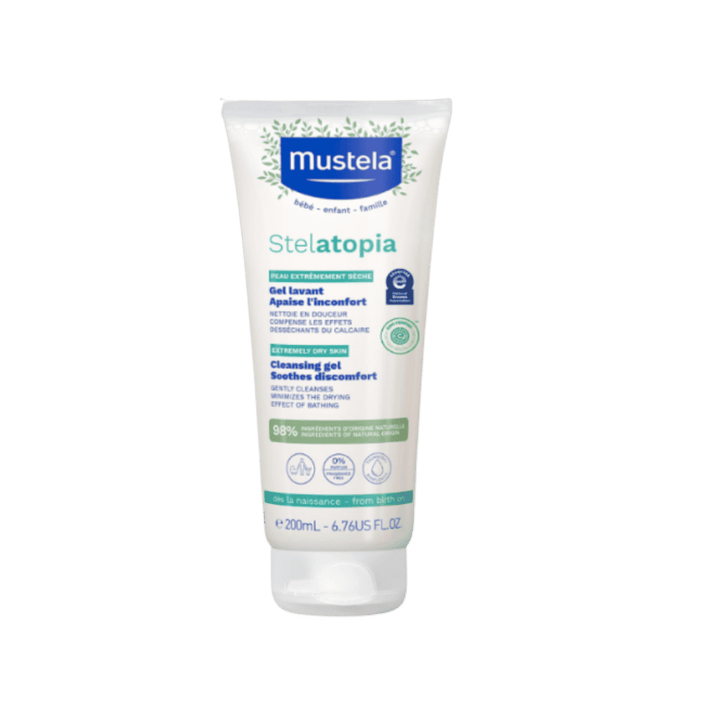 Mustela Cleansing Gel Soothing Discomfort - 200ml | موستيلا جل استحمام مهدئ للبشرة - 200 مل