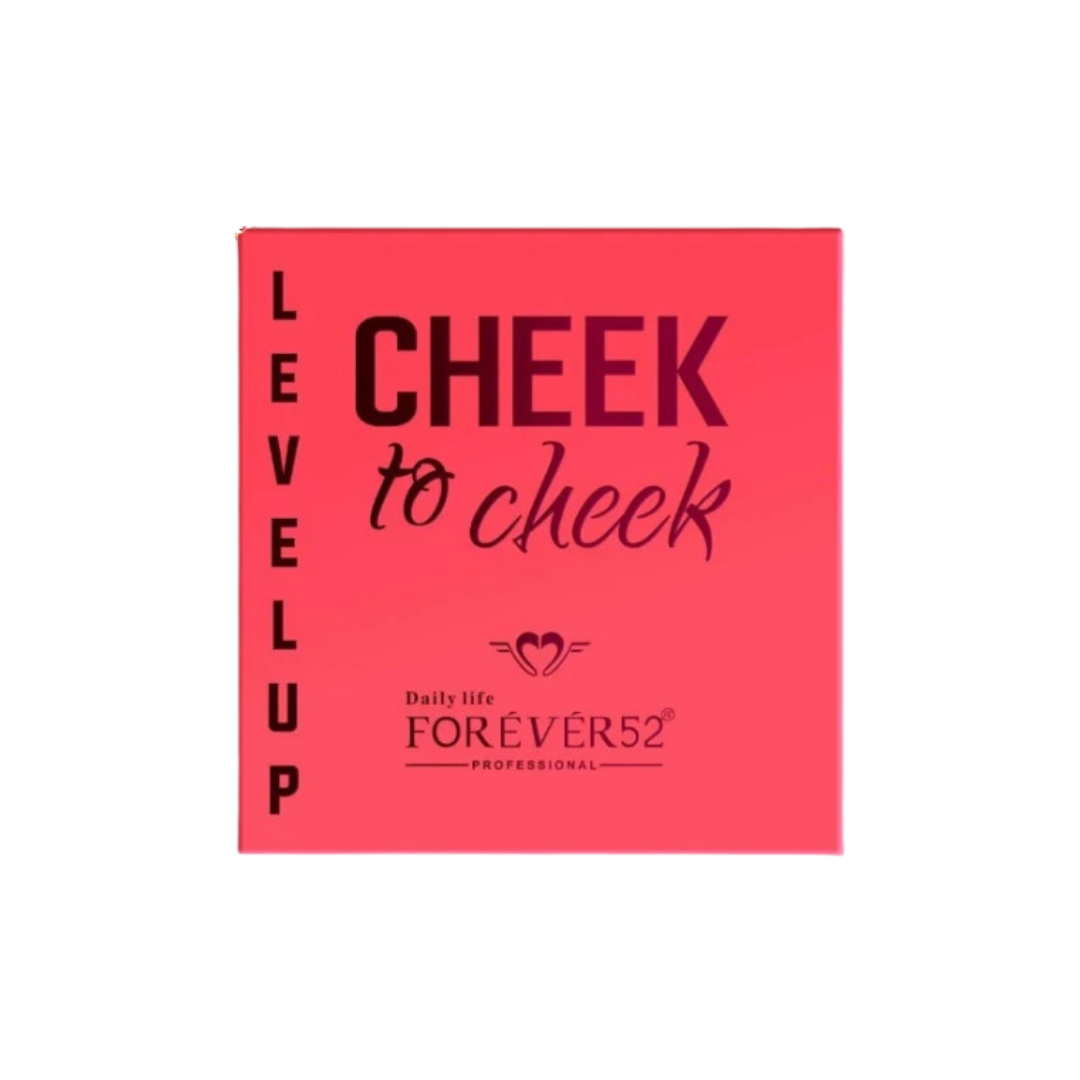 FOR EVER52 cheek to cheek 4 color blush palette - 5gx4 | فوريفر52 باليت للخدود - 5 غرام