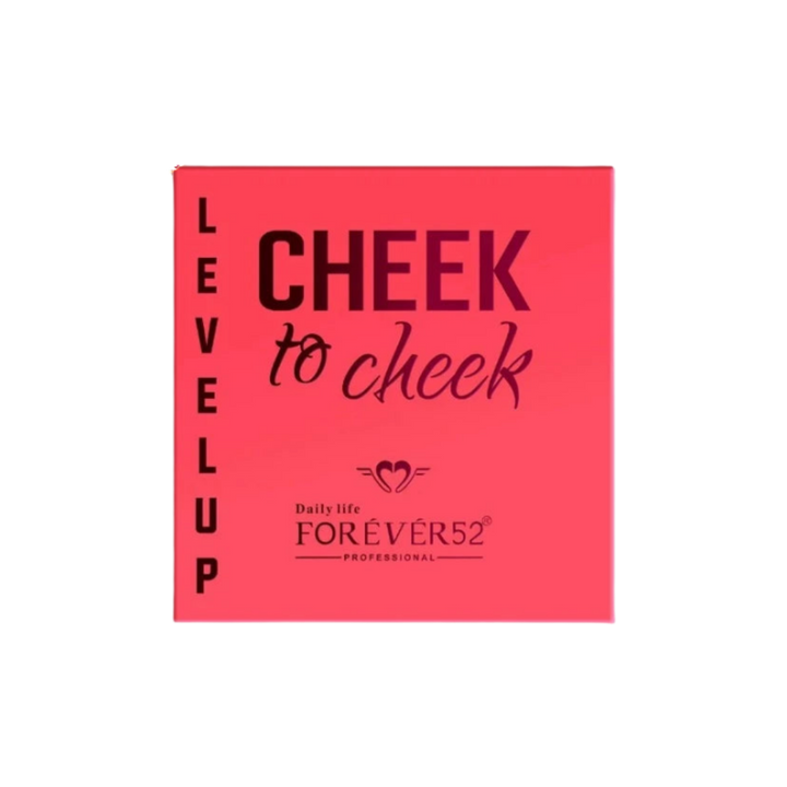 FOR EVER52 cheek to cheek 4 color blush palette - 5gx4 | فوريفر52 باليت للخدود - 5 غرام
