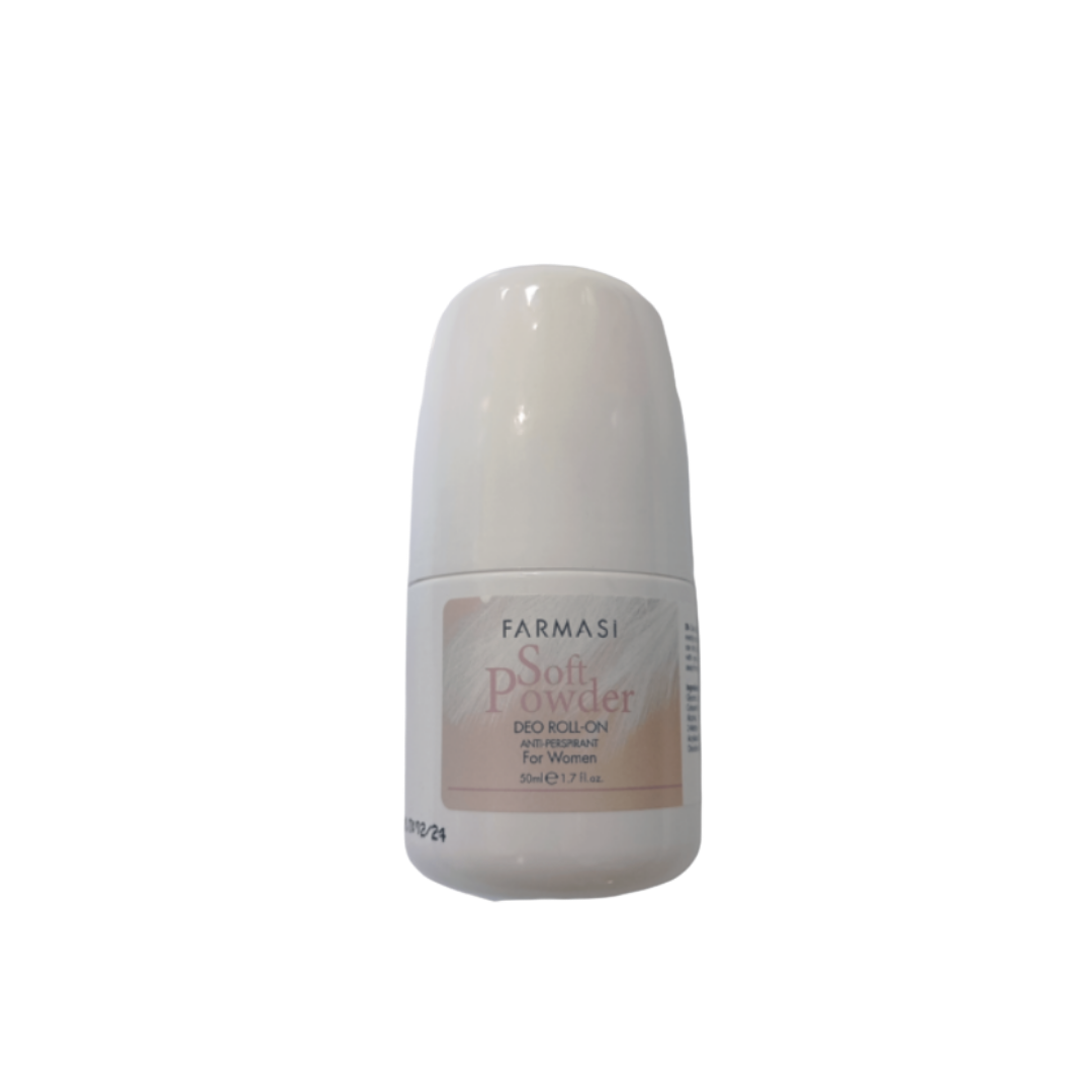 FARMASI Soft Powder Deo Roll-On - 50ml | فارمسي مزيل تعرق رول اون - 50 مل