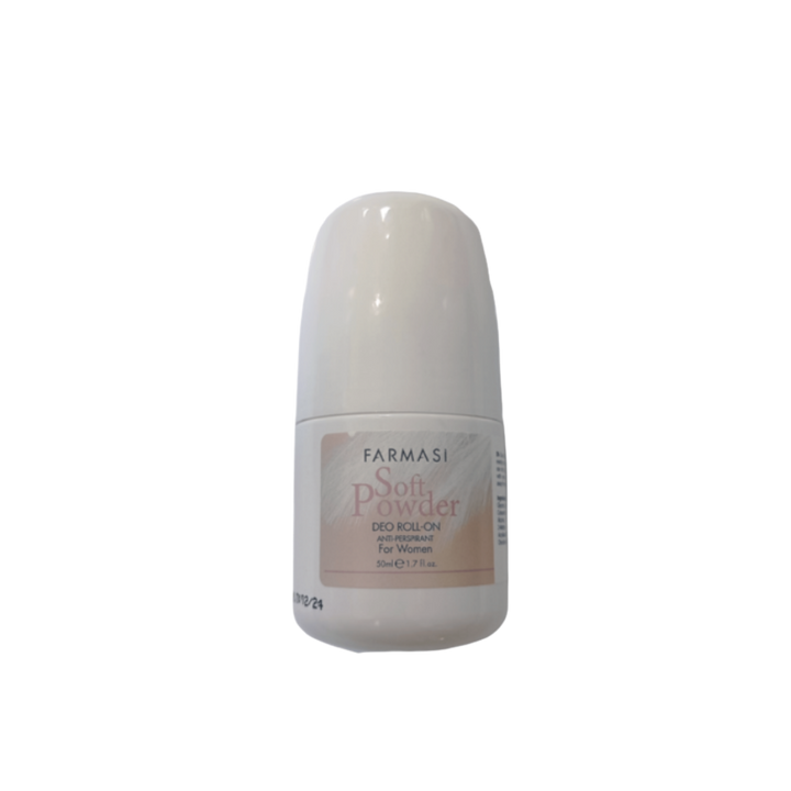 FARMASI Soft Powder Deo Roll-On - 50ml | فارمسي مزيل تعرق رول اون - 50 مل