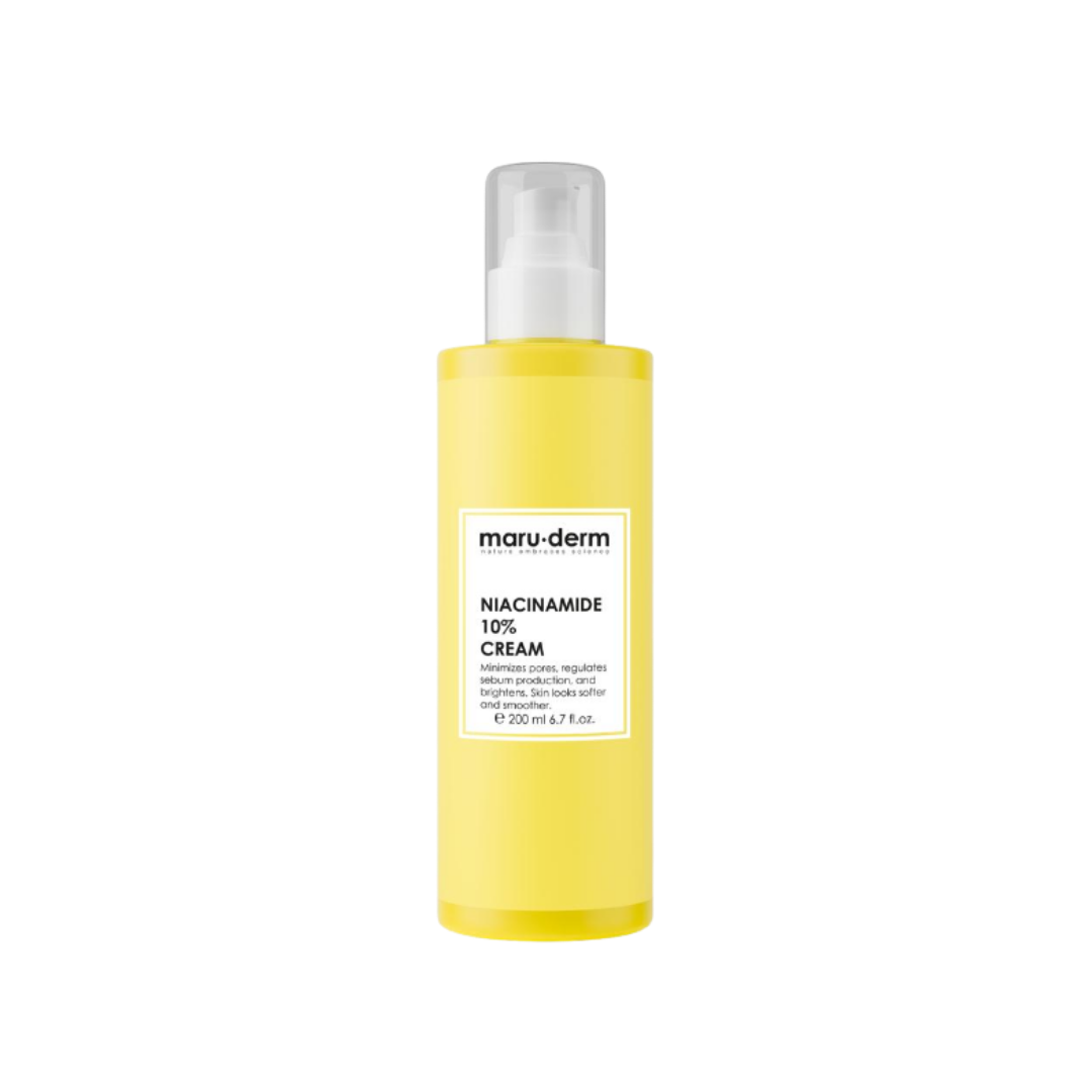 maru.derm Niacinamide 10% Cream - 200ml | ديرم كريم النياسيناميد 10% - 200 مل