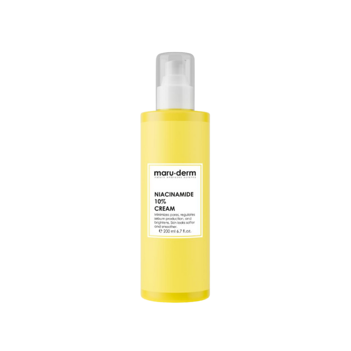 maru.derm Niacinamide 10% Cream - 200ml | ديرم كريم النياسيناميد 10% - 200 مل