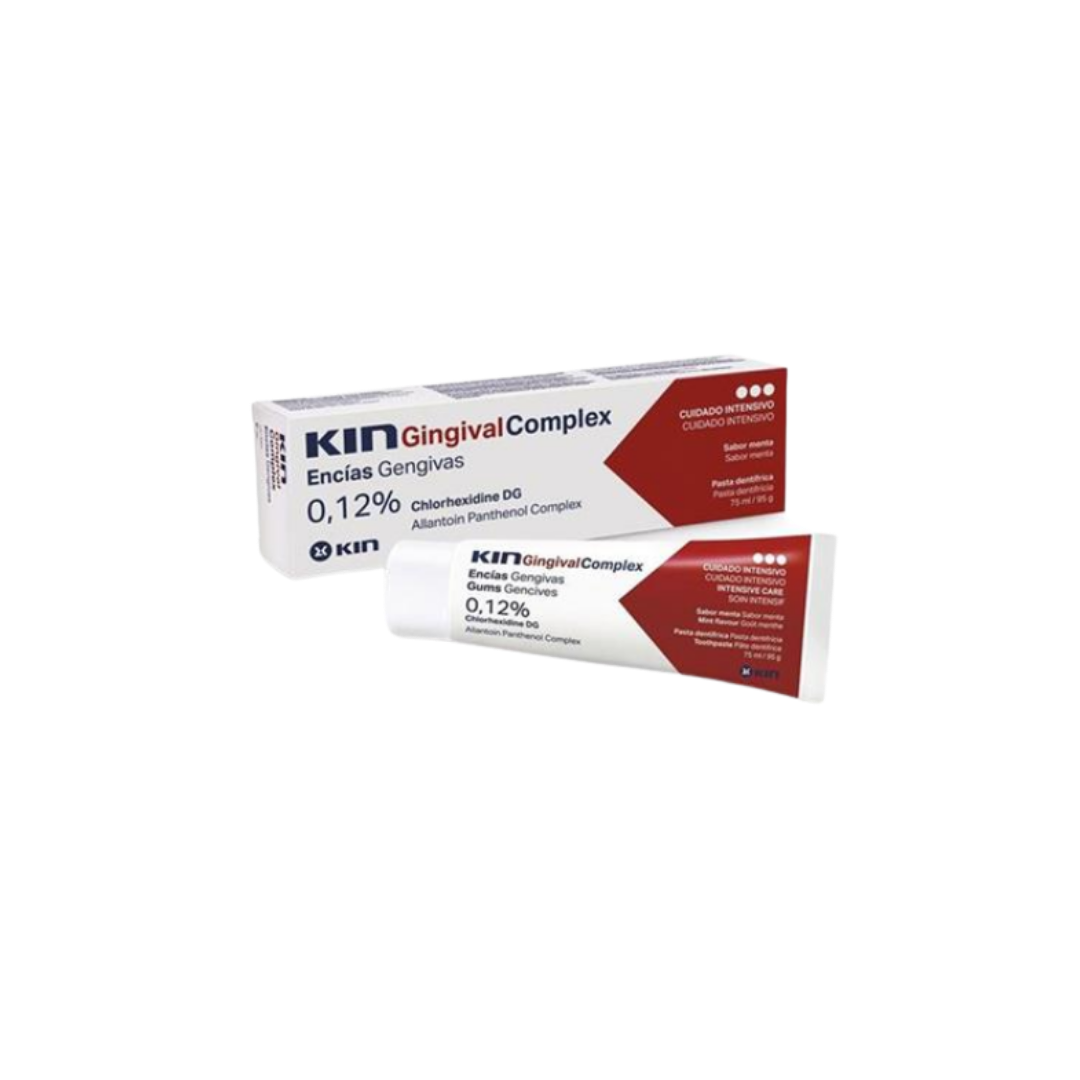 kin Gingival Complex Toothpaste 0.12% - 75Ml | معجون أسنان كين للعنايه باللثه المعقده 0.12%