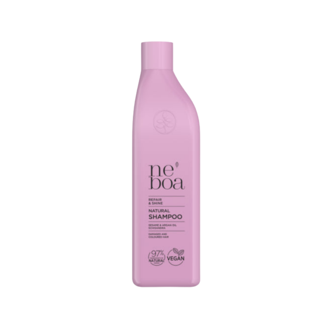 Neboa Repair & Shine Natural Shampoo - 300ml | نيبوا شامبو لترميم الشعر و زيادة لمعانه - 300 مل