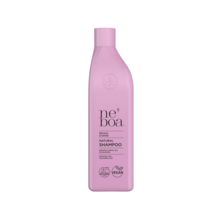Neboa Repair & Shine Natural Shampoo - 300ml | نيبوا شامبو لترميم الشعر و زيادة لمعانه - 300 مل