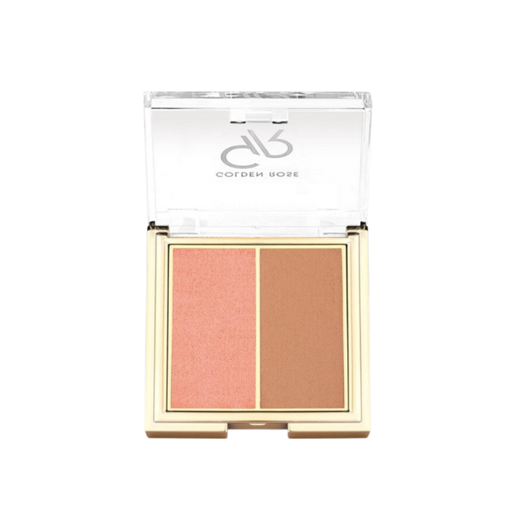 GOLDEN ROSE Iconic Blush Duo - 2x3g | بلاش ثنائي - 2x3 غرام