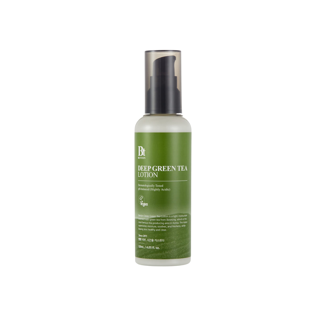 BENTON Deep Green Tea Lotion - 120ml | بينتون لوشن مرطب بالشاي الأخضر - 120 مل