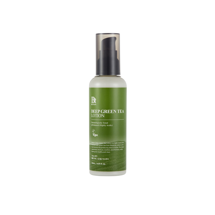 BENTON Deep Green Tea Lotion - 120ml | بينتون لوشن مرطب بالشاي الأخضر - 120 مل
