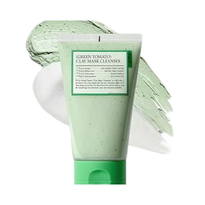FULLY Green Tomato Clay Pack Cleanser - 120ml | فولي غسول الطماطم الخضراء - ١٢٠ مل