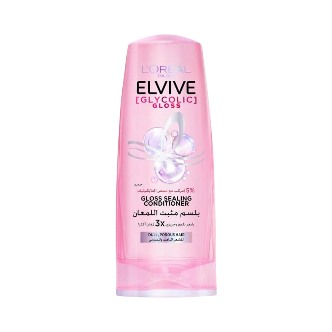 L’Oreal Elvive Gloss Sealing Conditioner - 360ml | لوريال بلسم لتعزيز لمعان الشعر - 360 مل