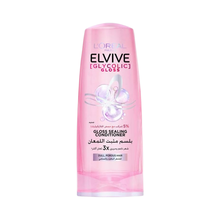L’Oreal Elvive Gloss Sealing Conditioner - 360ml | لوريال بلسم لتعزيز لمعان الشعر - 360 مل