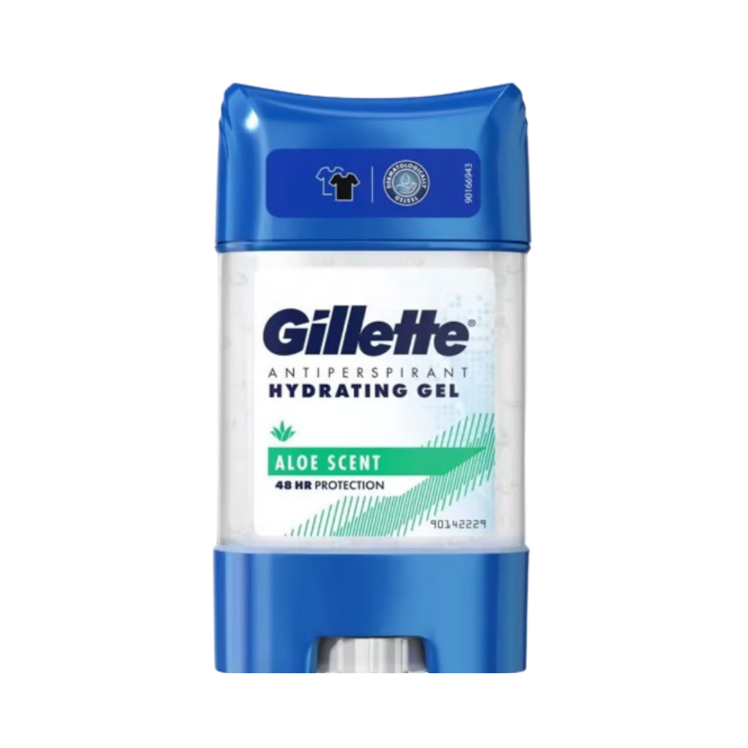 Gillette Hydrating Gel Aloe Scent - 70ml | جيليت مزيل تعرق بالالوفيرا - 70 مل