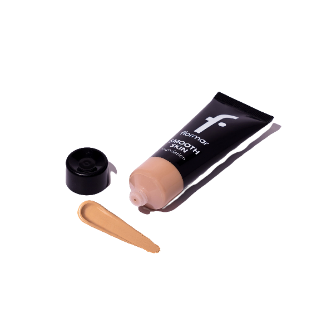 Flormar Smooth Skin Foundation - 25ml | |  كريم اساس فلورمار لبشرة ناعمة - 25 مل