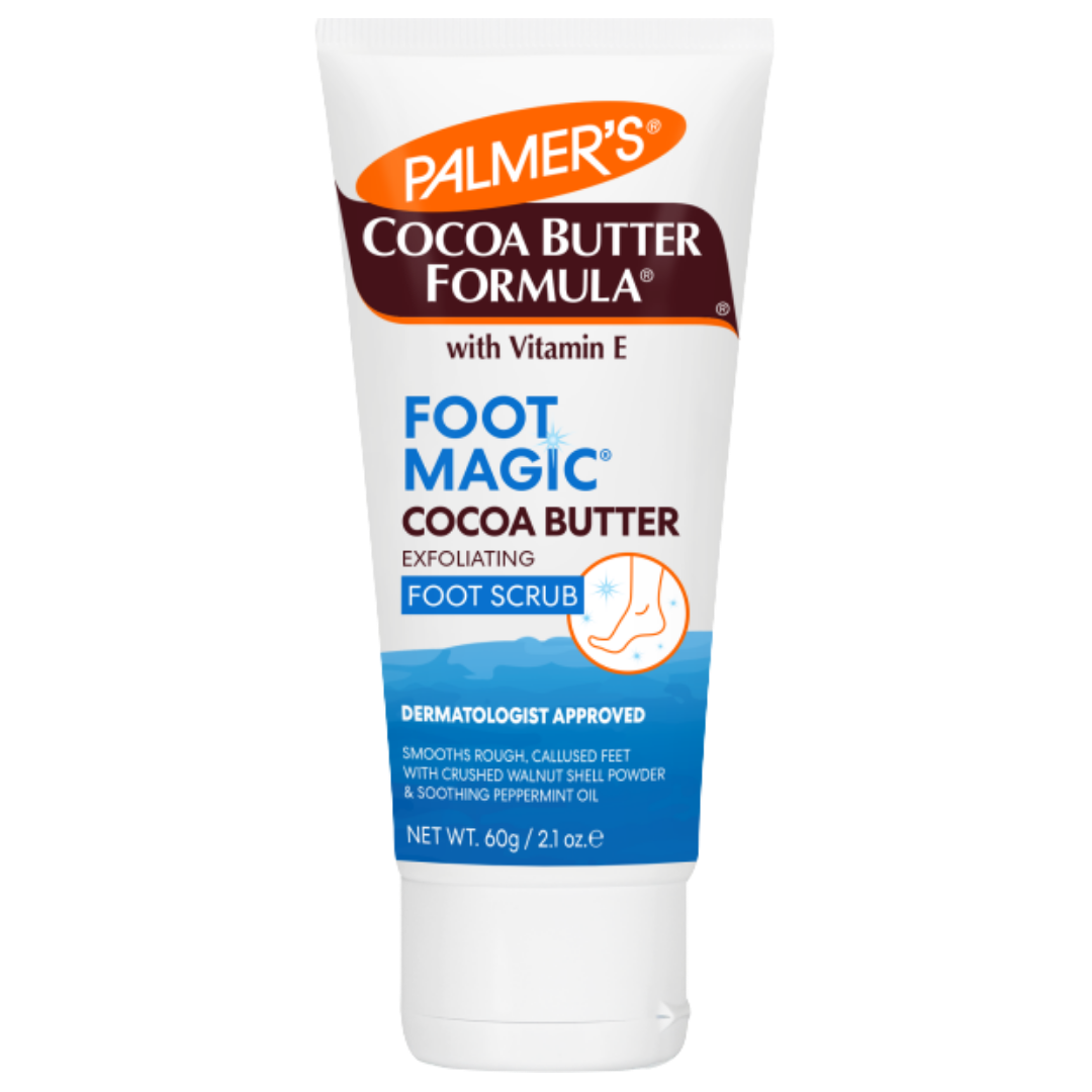 PALMER'S Cocoa Butter Foot Magic Scrub - 60g  | بالميرز مقشر القدمين السحري بزبدة الكاكاو - 60 غرام
