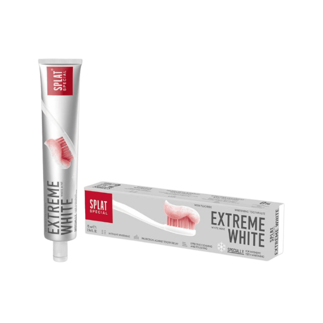 Splat Extreme White Toothpaste - 75ml |سبلات معجون أسنان مبيض - 75 مل