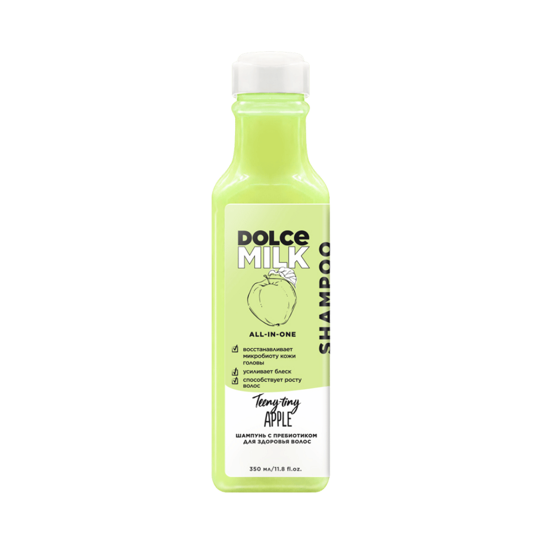 DOLCE MILK Shampoo Teeny Tiny Apple - 350ml | دولتشي ميلك شامبو بالتفاح - 350 مل