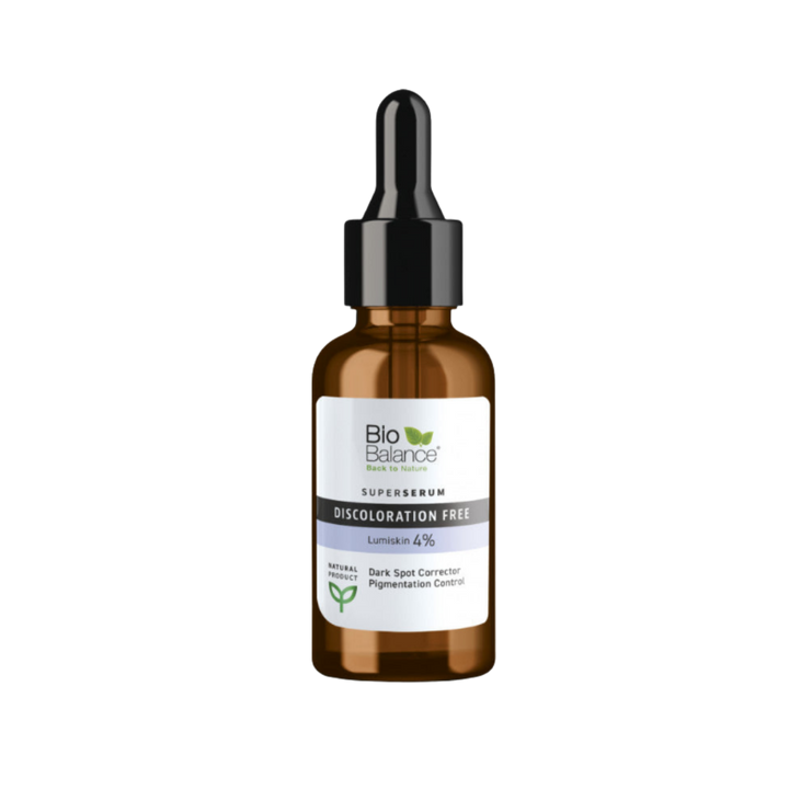 Bio Balance Discoloration Free Lumiskin 4% Super Serum - 30 ml |بايو بالانس سيروم لومسكين معالج للتصبغ والكلف  - 30 مل