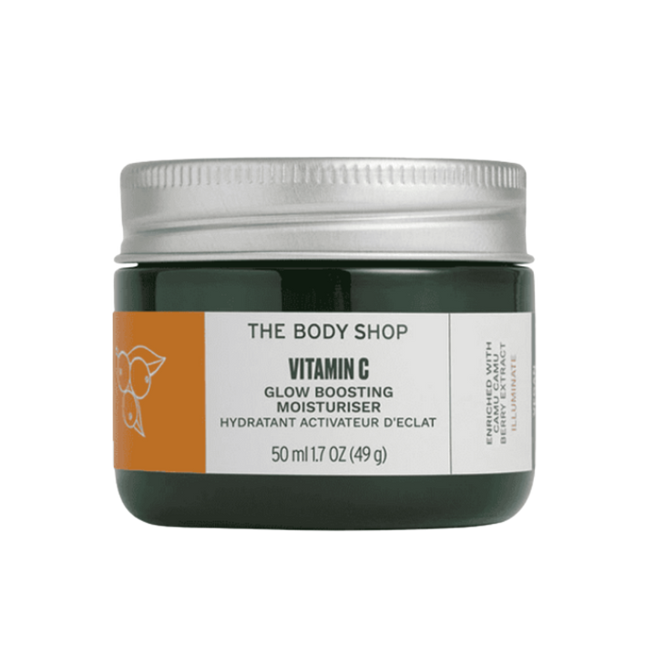 The Body Shop Vitamin C Glow Boosting Moisturiser - 50ml | ذا بودي شوب مرطب بالفيتامين سي لبشرة مضيئة - 50 مل