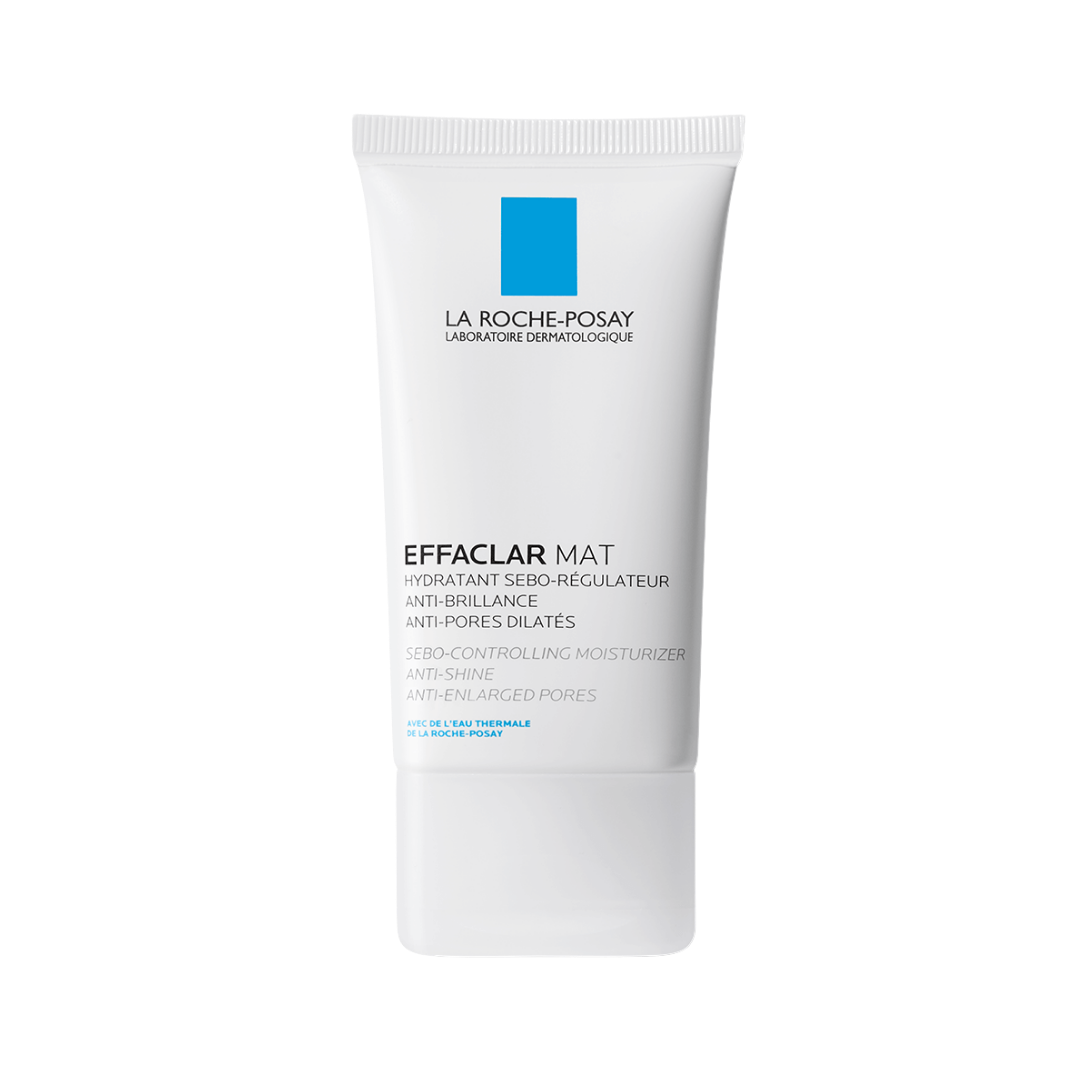 LA ROCHE-POSAY Effaclar Mat Mattifying Moisturizer For Oily Skin - 40ml | لاروش بوزيه مرطب للبشرة الدهنية - 40 مل