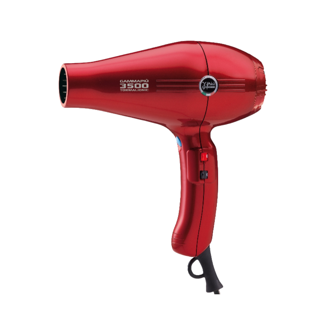 Gamma+ Professional Hair Dryer 3500 Red | غاما+ مجفف الشعر 3500 لون أحمر