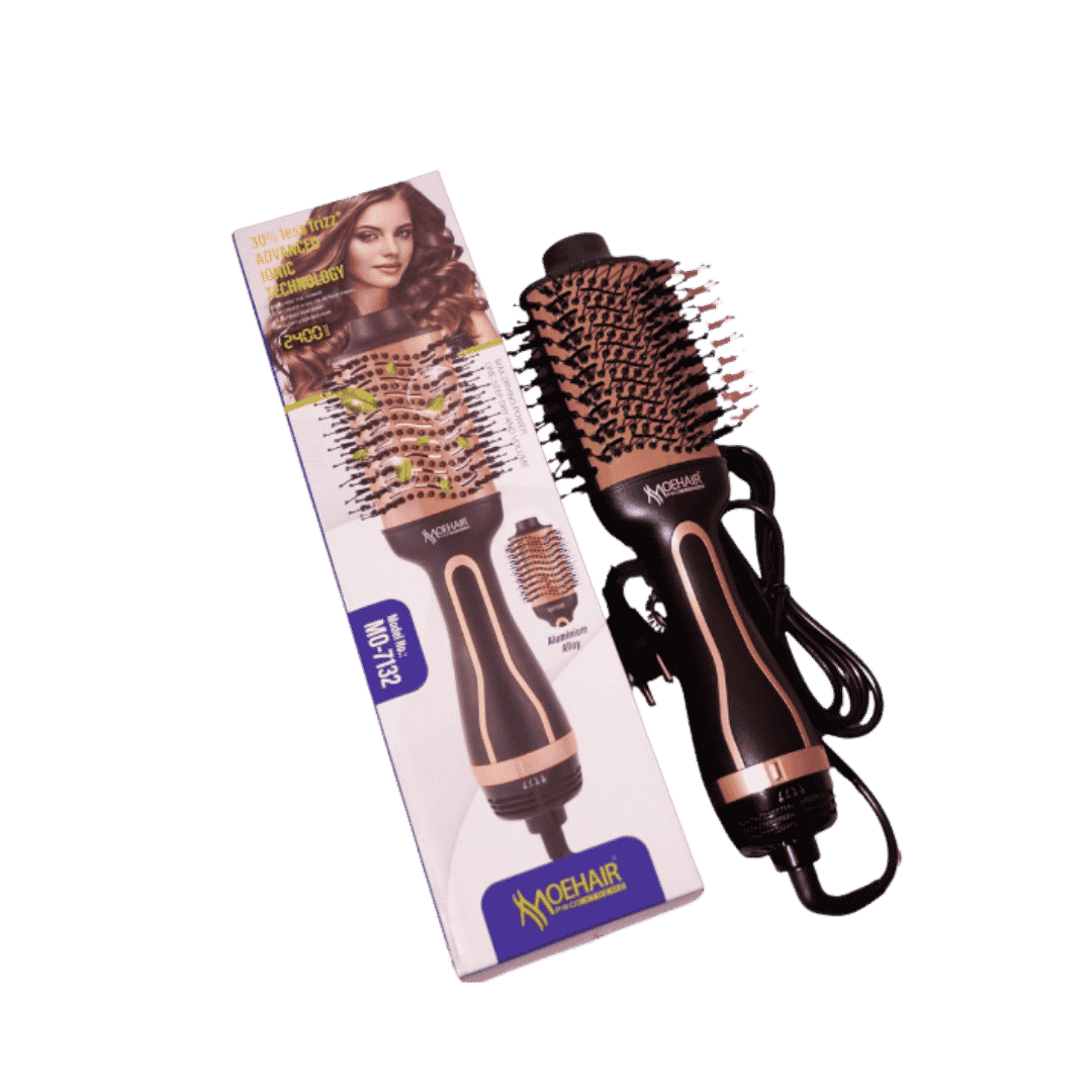 MOEHAIR Hot Air Brush Hair Dryer & Volumizer | فرشاة شعر من موهير