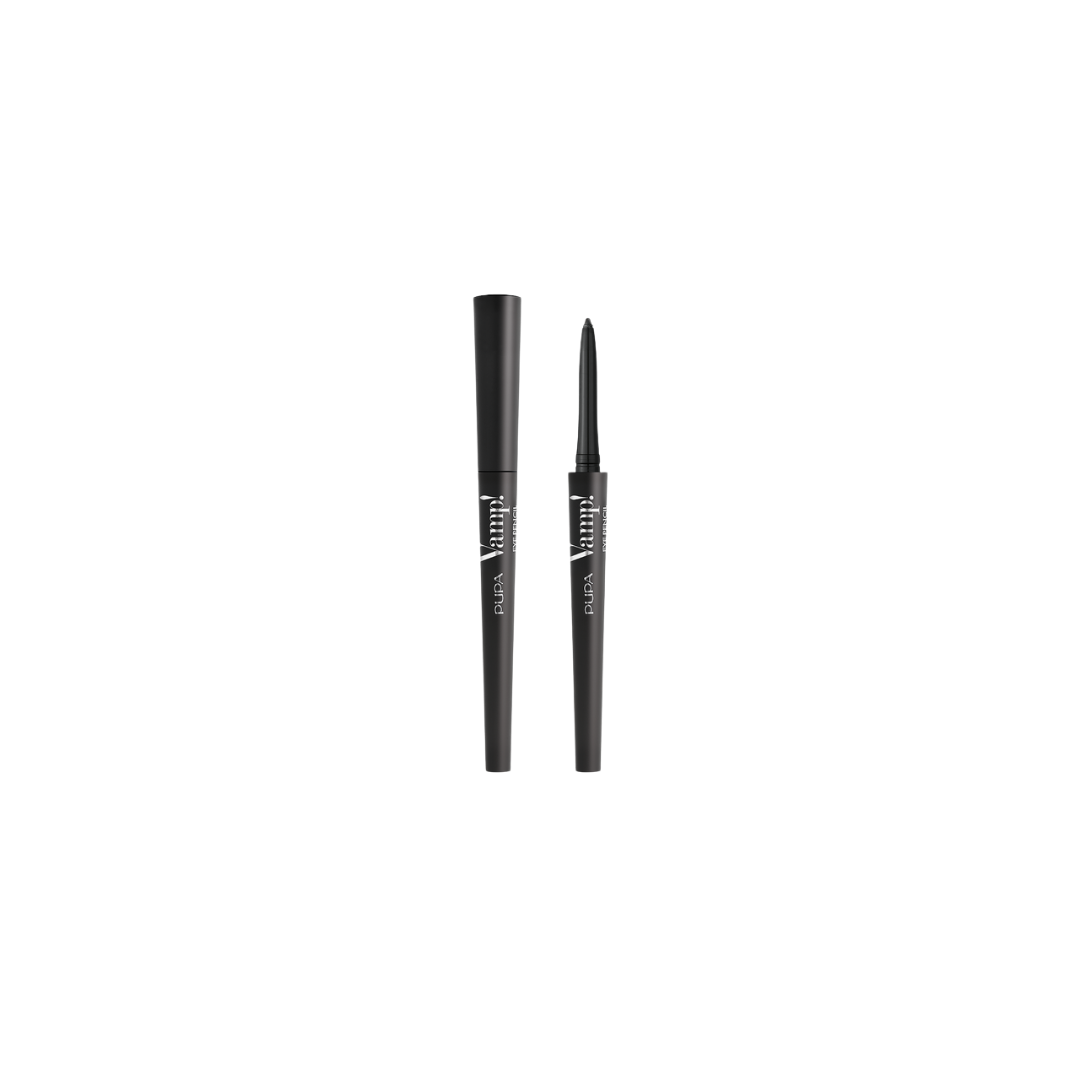 Pupa Waterproof 2 in 1 pencil: eyeliner and kajal - 0.35g | بوبا قلم كحل + ايلاينر ضد الماء - 0.35 غرام