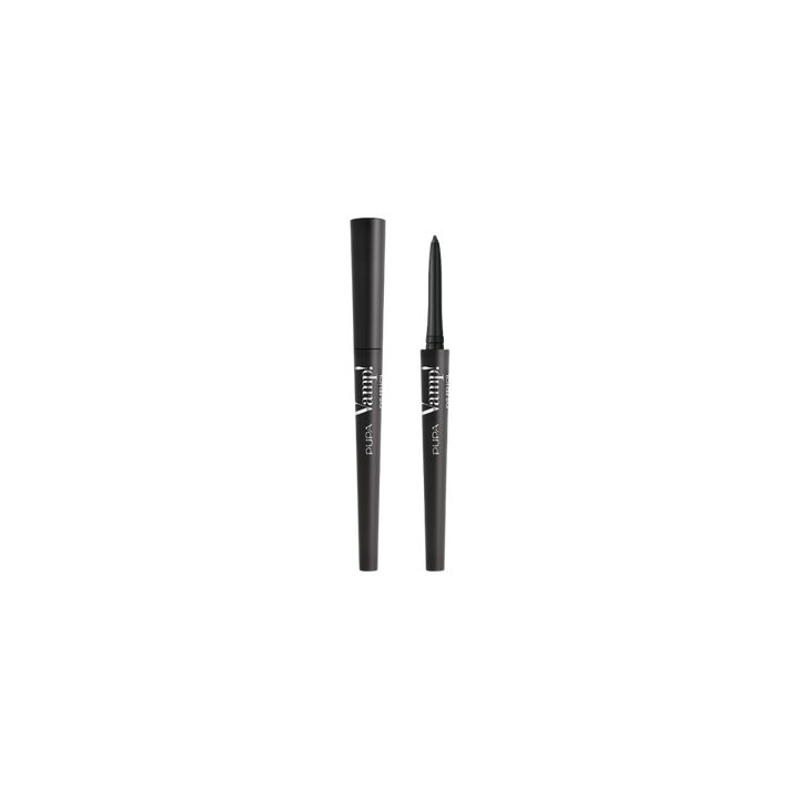 Pupa Waterproof 2 in 1 pencil: eyeliner and kajal - 0.35g | بوبا قلم كحل + ايلاينر ضد الماء - 0.35 غرام