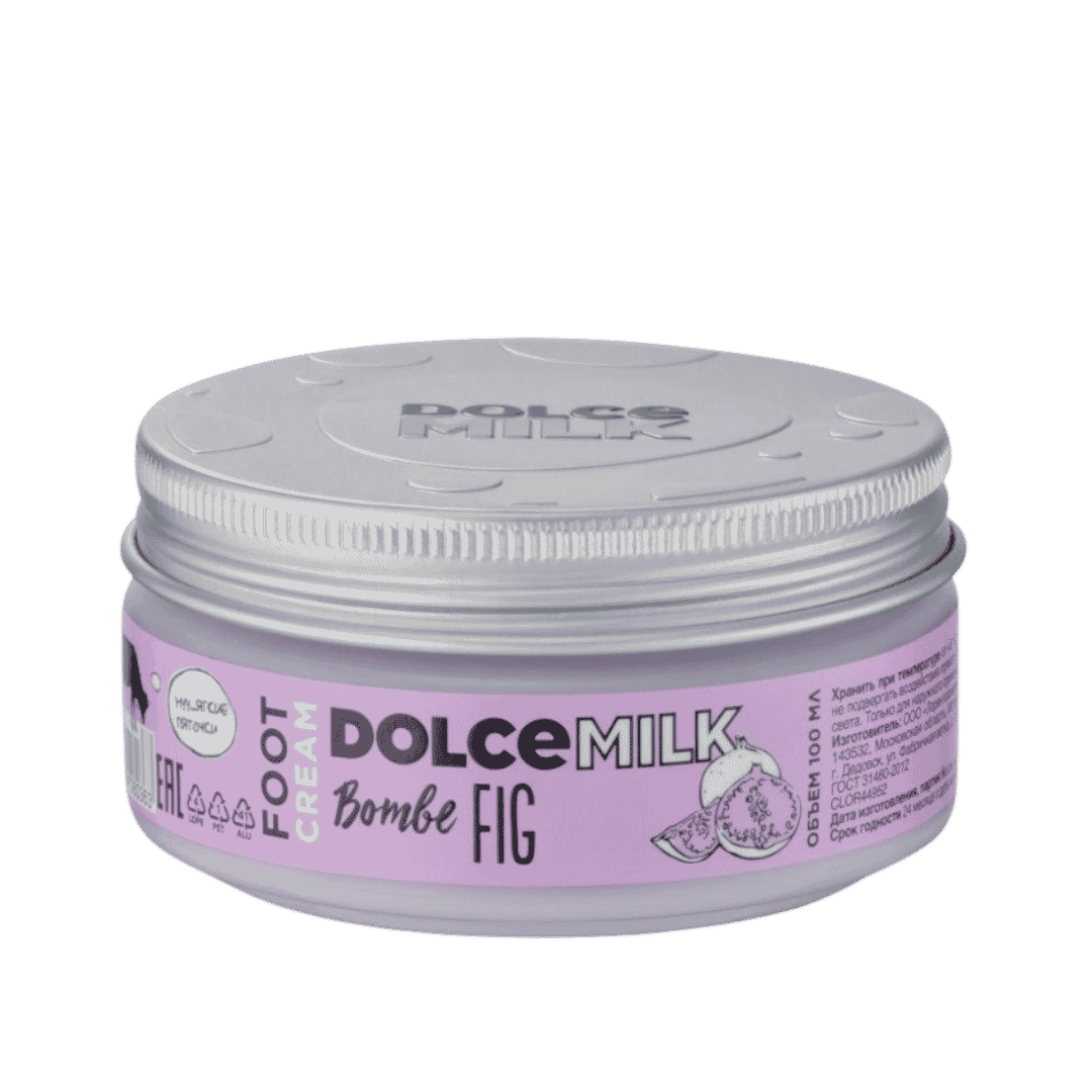 DOLCE MILK Foot Cream Bombe Fig - 100ml | دولتشي ميلك كريم قدم بومب فيغ - 100مل
