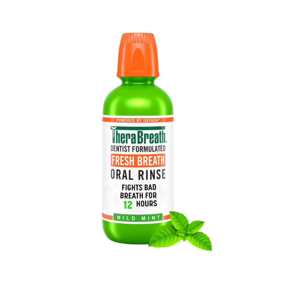 TheraBreath Fresh Breath Oral Rinse - 473ml | ثيرا بريث غسول للفم - 473 مل