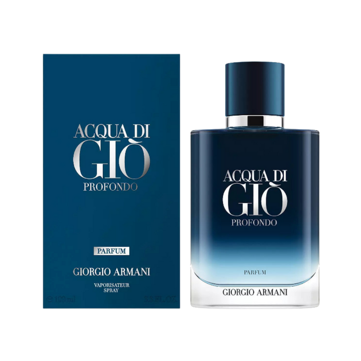 Giorgio Armani Acqua Di Gio PROFONDO Parfum - 100ml |   عطر رجالي ارماني اكوا دي جيو برفوندو  - 100 مل