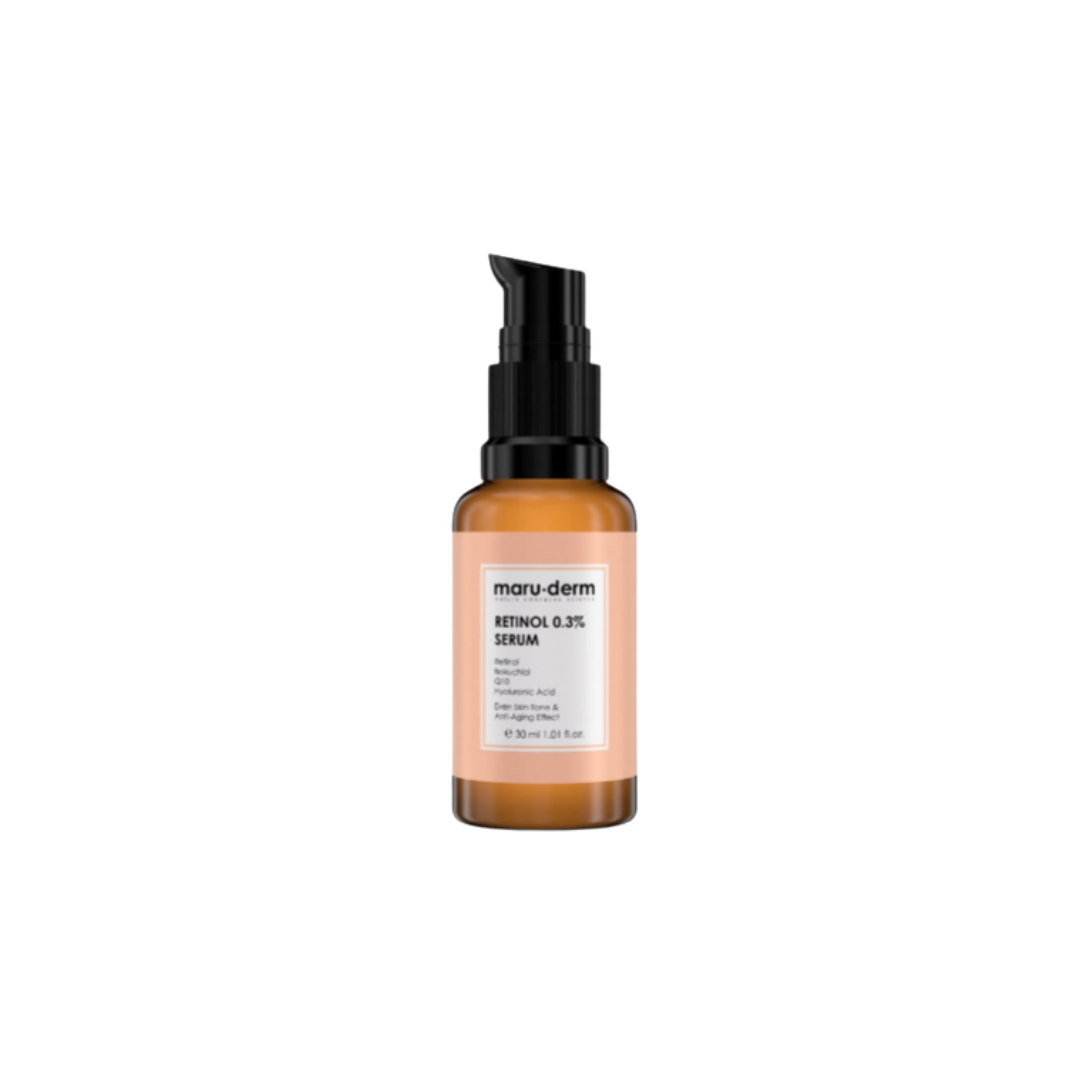 maru.derm Retinol 0.3% Serum - 30ml | مارو.ديرم سيروم الريتينول 0.3% - 30 مل