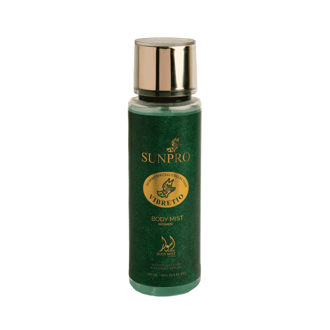 ASWAR BODY MIST SUNPRO VIBRETIO - 250ml |  اسوار ميست للجسم - 250 مل