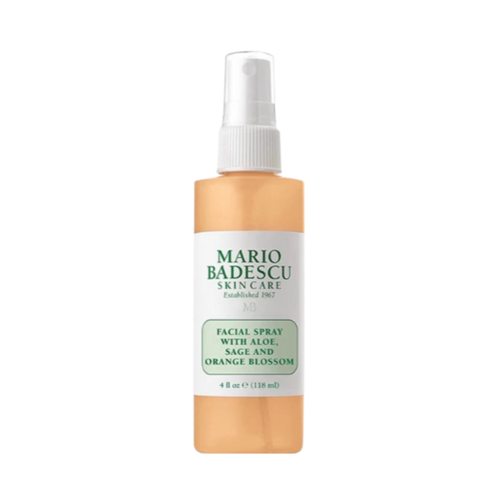 MARIO BADESCU Facial Spray Aloe Sage & Orange Blossom | ماريو باديسكو بخاخ ترطيب البشرة بالالوفيرا و الميرمية و البرتقال